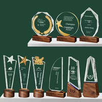 Trophée en cristal personnalisé de haute qualité, gravure créative, excellent pour les concours d'employés, récompenses, médaille d'honneur pour enfants