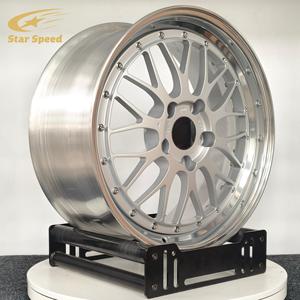 ขอบล้ออัลลอยปลอมแปลงแบบกำหนดเองขอบ5X120สำหรับ E60 E90เฟอร์รารี458 488เทสลารุ่น3 BMW X5ขอบ18ถึง22นิ้ว - Product Image 1