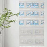 Sterke dubbelzijdige gekleurde riem, wegwerp plastic vliegenpapier, muggenplaat, vierkante vliegenstrip voor reiniging, Amerikaanse maat, plantendesign