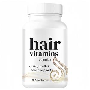 Complexe <span class=keywords><strong>de</strong></span> Vitamines pour la Croissance et la Santé des Cheveux, 120 Capsules, Complément Alimentaire Beauté Adulte, Palmier Nain, Ashwagandha - Product Image 4