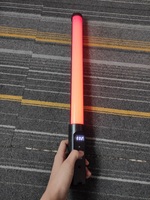 FOSOTO – lumière de remplissage LED colorée rvb, lampe d'éclairage photographique avec écran LCD pour vidéo Youtube Tiktok