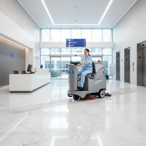 CleanHorse X4 2026 Newest Ride on <b>Floor</b> Scrubber Flexible Operation for Concrete <b>Floor</b> <b>Cleaning</b> Scrubber <b>Machine</b> Ride-On Design - Product Image 3