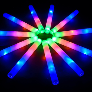 Nhấp nháy neon trắng Đảng Glow Foam Stick LED Light up Baton - Product Image 5