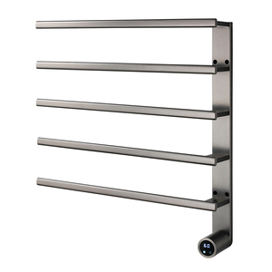 Sèche-linge électrique chaud mural en acier inoxydable bon marché radiateur <span class=keywords><strong>de</strong></span> <span class=keywords><strong>bain</strong></span> chauffe-serviettes <span class=keywords><strong>de</strong></span> <span class=keywords><strong>salle</strong></span> <span class=keywords><strong>de</strong></span> <span class=keywords><strong>bain</strong></span> support avec minuterie à affichage LED - Product Image 5