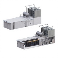 Conteneur de centre de données IA avec CDU intégré et refroidissement direct sur puce pour serveurs GPU haute performance