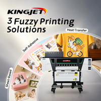 Machine à flocage d'herbe statique portable Kingjet, applicateur de flocage Velvet Touch pour la décoration de boîtes cadeaux, petites commandes