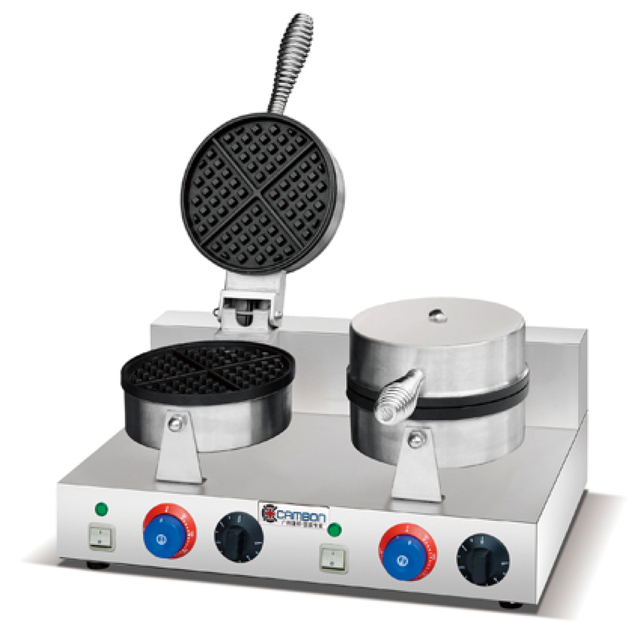 Electric Waffle Maker Food & Beverage Machinery Waffle Vending Machine Campbon ZH-2 Double Plate Waffle Maker