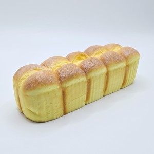 Juguete tostado original de masa al por mayor, tostadas gruesas, modelo de comida simulada, pan de trigo integral suave de PU, panadería, cafetería, espectáculo - Product Image 2