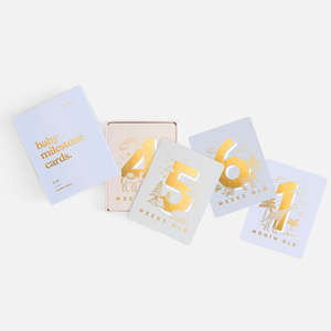 Cartes de jalons de développement pour bébé, signes du zodiaque, boîte <span class=keywords><strong>cadeau</strong></span> - Product Image 4