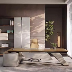 hiện đại điều hành văn phòng bảng Ông Chủ nội thất văn phòng Ông Chủ bàn CEO bàn sang trọng bàn Ông Chủ bàn cho văn phòng - Product Image 3