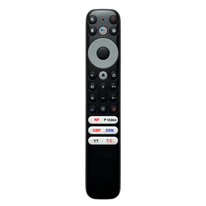 Control Remoto ES-RM098-1-V a Precio de Fábrica para el Nuevo Google <span class=keywords><strong>Chromecast</strong></span> 4k TV, Decodificador con Google Voice, Smart TV G9N9N, Control por Voz BT IR - Product Image 1