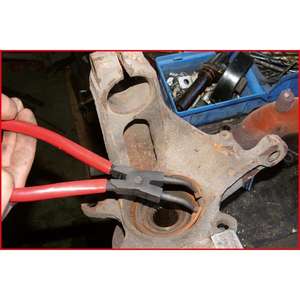 KS TOOLS - 500.1038 Pince pour circlips de roulement de roue, coudée, 240mm-Pince à circlips EAN 4042146231289 - Product Image 5