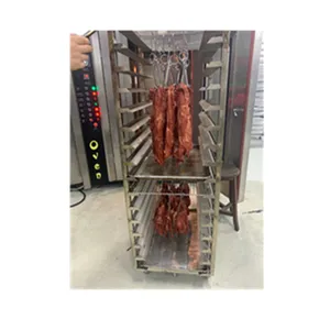 Industrial Gas/Diesel/Electric Chicken Roast Suckling Pig Beef Pork Meat Jerky Grain Baking Equipments Baking Rack Machine Oven