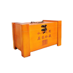 Wholesale new creative personalized wooden wine box multifunctional storage box