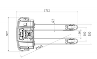 AGV/AMR de Pasillo Estrecho con Certificación CE, 1600 kg, CBD16-Láser, Evitación de Obstáculos, Control Total por Software, ZENS, 6-8 Horas de Autonomía