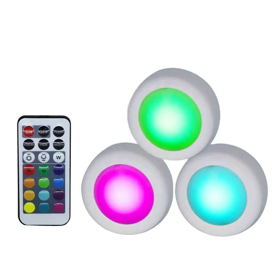 Lâmpada led com 12 cores, sem fio, iluminação para guarda-roupas, cozinha, armário, rgb, sensor de toque regulável, para escada e guarda-roupa