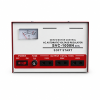Stabilisateur de tension monophasé, régulateur de tension automatique 220V AVR certifié CE SVC 1000VA 1KVA, régulateur de tension monophasé