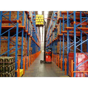 Warehouse Storage Rack Use Cold Room Steel Heavy Duty Drive In Racking System