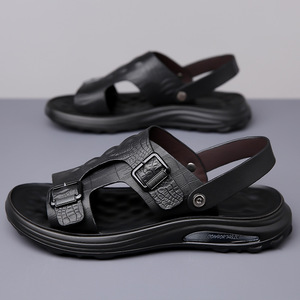Chaussons décontractés et sandales de conduite pour hommes |   Chaussures de plage d'extérieur élégantes, à semelle souple, antidérapantes, résistantes à l'usure et respirantes - Product Image 5