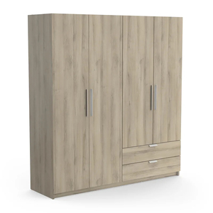 <strong>Cheap</strong> Wholesale Flat Pack Modern Wooden Bedroom &amp; Living Room Furniture Large Space Storage <strong>Wardrobe</strong> DECOHOME <strong>UK</strong> Hot Sale - Product Image 1