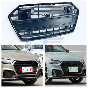 ABS Noir <span class=keywords><strong>A7</strong></span> <span class=keywords><strong>S7</strong></span> Grille Pare-chocs Avant Facelift pour 2019 2020 <span class=keywords><strong>Audi</strong></span> <span class=keywords><strong>A7</strong></span> <span class=keywords><strong>S7</strong></span> Grille - Product Image 5
