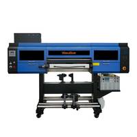2024 baru Update Roll ke Roll60cm Uv Dtf Printer Output tinggi pencetakan sangat baik resolusi digunakan untuk pencetakan stiker