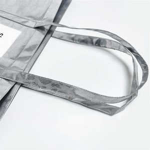 Bolsa de Compras Grande Abierta con Asas, Laminada, Brillante, Metálica, Holográfica, con Logotipo Personalizado Golife - Product Image 6