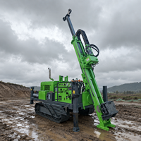 Foreuse de carottage portable automatique à moteur diesel, 1000 m de profondeur, avec boîte de vitesses à système entièrement hydraulique pour le forage rapide de minerai