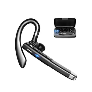 YYK-520 Duy Nhất Tai Tai Nghe Không Dây Tai Móc Tai Nghe Hands-Free HD Cuộc Gọi Tai Nghe Tai Nghe Tai Nghe Với Mic Cho Lái Xe Văn Phòng Kinh Doanh