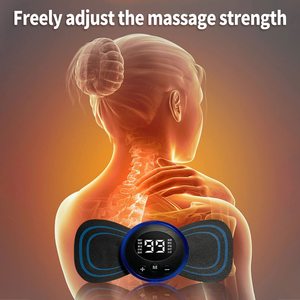 <span class=keywords><strong>Mini</strong></span> PU patch tragbares Massagegerät elektronisches Nackenrücken Beinarm-Massagegerät - Product Image 5