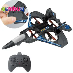 Small height four axis remote control gliding flip plane toys foam rc airplane