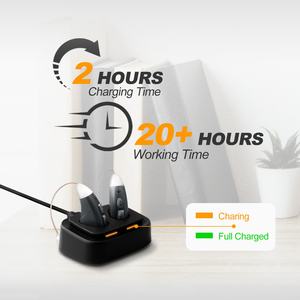 حار بيع قابلة للشحن BTE الرقمية OTC مايكرو الأذن غير مرئية الصمم الإيدز للصم مكبر صوت السمع - Product Image 2