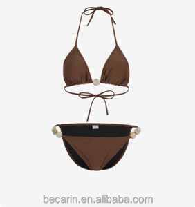 Maillot de bain trois pièces en mousseline pour femme, style sirène, sexy, pour vacances à la plage et séances photo en bord de mer - Product Image 2