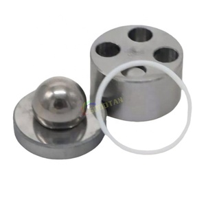 Guide de bille GOODTAN avec couvercle, siège en carbure de tungstène, compatible avec la pompe de pulvérisation de peinture sans air <span class=keywords><strong>Titan</strong></span> <span class=keywords><strong>440</strong></span> 450 - Product Image 1