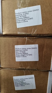 M16x55 din931 Vật liệu 1.4913 vít 2.4952 Hex bu lông và đai ốc M16 din934 Vật liệu 1.4923 - Product Image 4