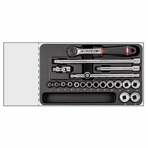 519/605BA Tool <b>Set</b> 12 <b>Pc</b> Socket Wrench Kit For Automotive Repair - Product Image 1