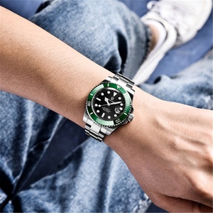 Reloj Mecánico Automático Deportivo para Hombre PAGANI DESIGN, Modelo 8215, Acero Inoxidable, Cristal de Zafiro, Reloj de Buceo, Reloj Hombre PD1661 - Product Image 3