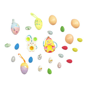 Caja Sorpresa de Pascua 2023, Juguete Antiestrés, Huevos de Pascua para Niños, Huevos de Espuma Brillantes y Coloridos, Conejito de Pascua - Product Image 4