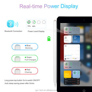 Stylet professionnel pour <span class=keywords><strong>iPad</strong></span> <span class=keywords><strong>avec</strong></span> fonction anti-collision du poignet, écriture fluide, dessin, prise de <span class=keywords><strong>notes</strong></span> - Product Image 3