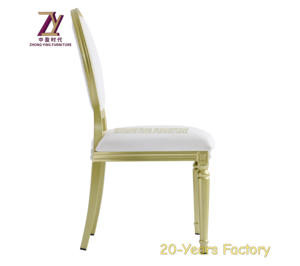 Venta al por mayor de sillas de boda, silla Louis, silla de comedor para banquetes - Product Image 4