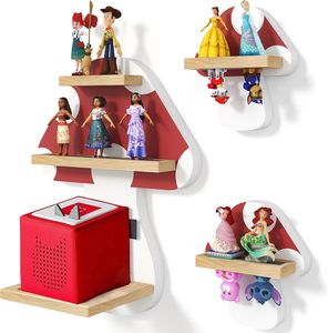 <span class=keywords><strong>Toniebox</strong></span> Starter Set Maison Décorative Mur Étagère En Bois pour Tonie Box boîte à musique Étagère Étagère Murale De Stockage - Product Image 1