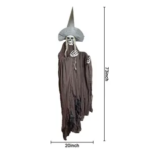 Multi Estilos Cerâmica Cerâmica Cerâmica Horror Masquerade Decoração Acessórios Animado Halloween Esqueleto Para O Natal Halloween