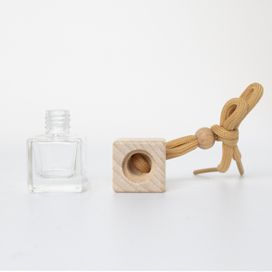 Mini Vierkante 5 Ml Navulbare Lege Glazen Vloeibare Geuren Auto <span class=keywords><strong>Diffuser</strong></span> Parfumfles - Product Image 6