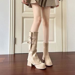 Bottes pour femme <span class=keywords><strong>très</strong></span> élégantes à talon épais - Product Image 1
