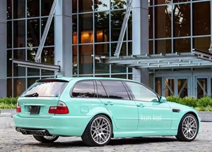 Jantes en alliage de course pour <span class=keywords><strong>BMW</strong></span> <span class=keywords><strong>E46</strong></span> M3 E36 E38 E39 F10 F30 <span class=keywords><strong>17</strong></span> 18 19 pouces, rayons argentés, 5x120 - Product Image 4