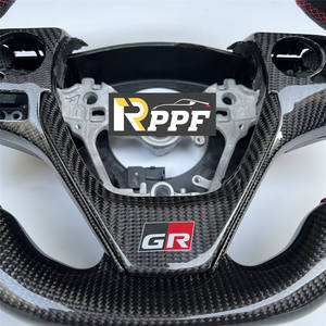عجلة قيادة من ألياف الكربون الحقيقية بسعر منخفض من RPPF لسيارة تويوتا كورولا 2014-2017 - Product Image 5