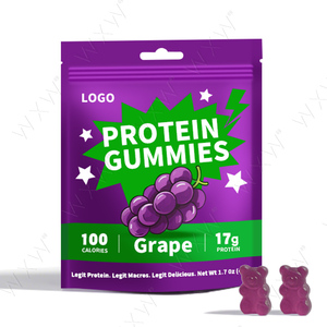 Servicios personalizados OEM, suplementos de energía Halal, gomitas de caramelo de proteína vegana sin azúcar, gomitas de proteína para adultos - Product Image 1