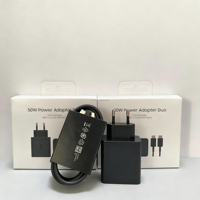 Chargeur Rapide de Voiture de Haute Qualité Ep-T5020 50W avec Double Port USB C pour Samsung S25 Ultra S24 Plus avec Câble de 1,8M