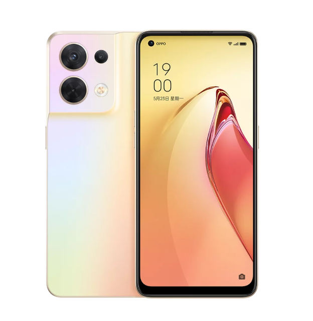 2022 New Official OPPO Reno8 Smart Phone 5G MediaTek 1300 64MP Main Camera 6.62" 120Hz 4500mAh Battery 80W Fast Charge NFC