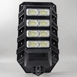 ไฟถนนโซลาร์เซลล์ YIHAN 400W LED IP67 ABS ติดผนังภายนอกอาคาร โมโนคริสตัลไลน์ 120 องศา 6000K แสงเดย์ไลท์ พร้อมรีโมท - Product Image 1
